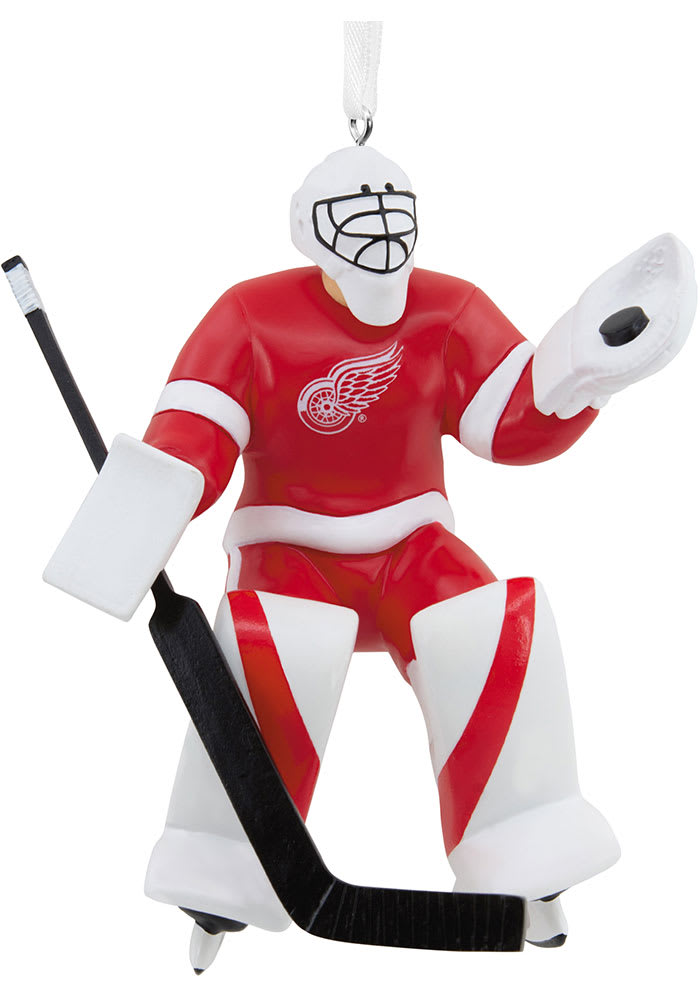 Detroit Red Wings Goalie Ornament