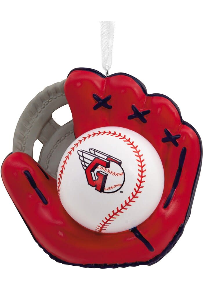 Cleveland Guardians Baseball Glove Ornament