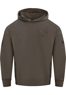 Pro Standard New York Rangers Mens Brown Neutral Fashion Hood