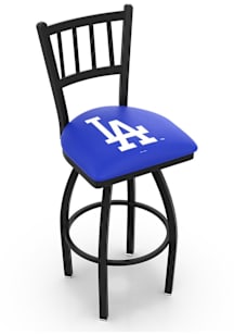 Los Angeles Dodgers Swivel Counter Pub Stool - Black
