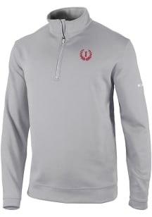 Columbia Indianapolis Greyhounds Mens Grey Vault Heat Seal Omni Wick Wickhams Hills Long Sleeve Qt..