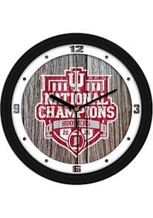 Indiana Hoosiers 11.5" 2025 CFP Champions Wall Clock