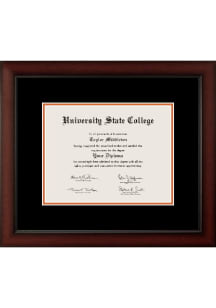 Oklahoma State Cowboys Paxton Plain Diploma Frame - Brown