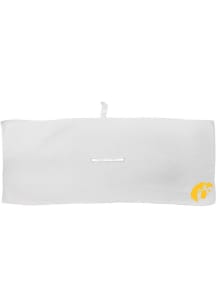 White Iowa Hawkeyes Microfiber 16x40 Golf Towel