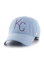 47 Kansas City Royals Light Blue Sparkle Womens Adjustable Hat