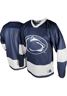 Genuine Collective  Penn State Nittany Lions Mens Navy Blue Replica Hockey Jersey
