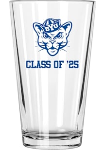 BYU Cougars Class of 2025 16 oz Pint Glass - White