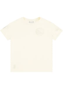 Pro Standard Golden State Warriors Youth White Neutral Short Sleeve T-Shirt