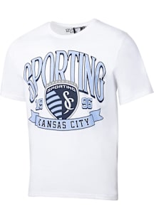 Sporting Kansas City White Relaxed Short Sleeve T Shirt