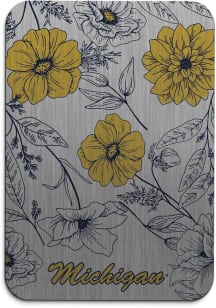 Michigan Wolverines Floral Mousepad