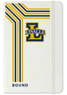 La Salle Explorers School Bound team logo Notebook and Folder - White