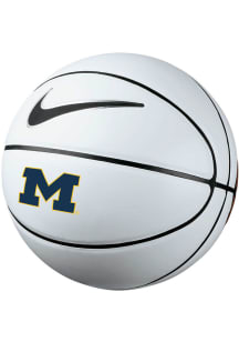 Michigan Wolverines Nike Team Logo Autograph Basketball
