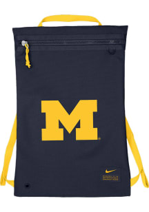 Nike Michigan Wolverines Navy Blue Utility Gym Bag
