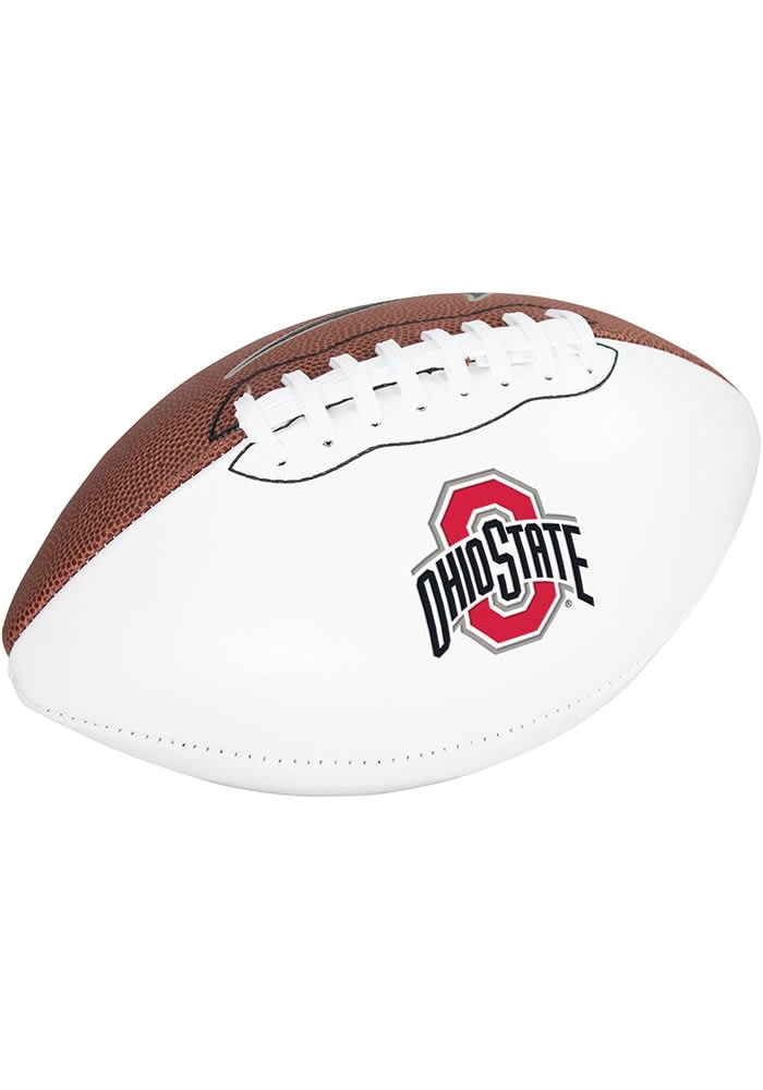 Ohio State Buckeyes Nike Team Logo Autograph Football