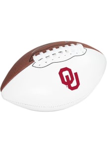 Oklahoma Sooners Nike Team Logo Autograph Football