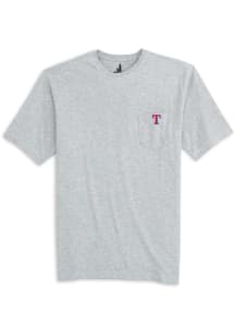 Johnnie O Texas Rangers Grey Tyler Short Sleeve Fashion T Shirt