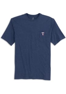 Johnnie O Texas Rangers Navy Blue Tyler Short Sleeve Fashion T Shirt