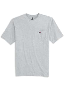 Johnnie O Arizona Diamondbacks Grey Tyler Short Sleeve Fashion T Shirt