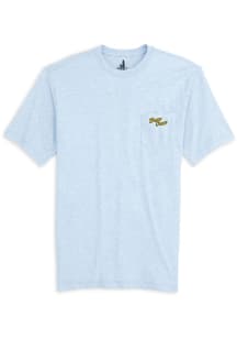 Johnnie O Milwaukee Brewers Light Blue Tyler Short Sleeve Fashion T Shirt