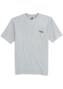 Johnnie O Milwaukee Brewers Grey Tyler Short Sleeve Fashion T Shirt
