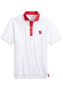 Johnnie O St Louis Cardinals Mens Red Ramos Short Sleeve Fashion Polo