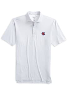 Johnnie O Chicago Cubs Mens Black Slade Short Sleeve Fashion Polo