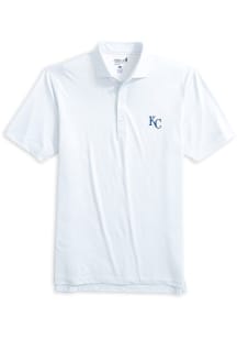 Johnnie O Kansas City Royals Mens Light Blue Slade Short Sleeve Fashion Polo