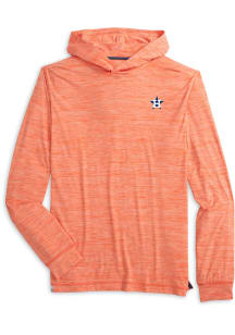 Johnnie O Houston Astros Mens Orange Talon Lightweight Long Sleeve Hoodie
