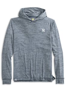 Johnnie O New York Yankees Mens Navy Blue Talon Lightweight Long Sleeve Hoodie