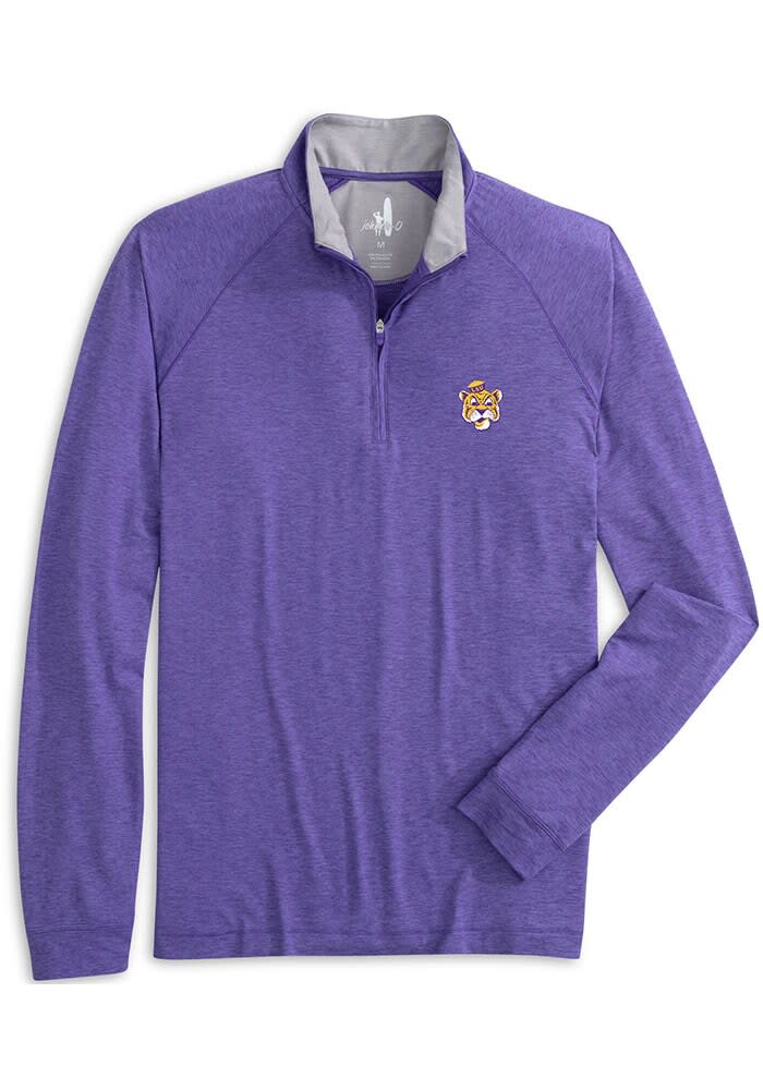 Johnnie O LSU Tigers Mens PURPLE Freeborne Pullover - 21510290