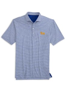 Johnnie O Pitt Panthers Mens Blue Clipper Short Sleeve Polo