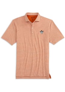 Johnnie O Texas Longhorns Mens Burnt Orange Clipper Short Sleeve Polo