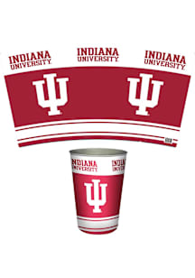 UIN CRIMSON Logo Stripe WASTE BASKET