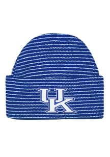 Kentucky Wildcats Blue Stripe Newborn Knit Hat