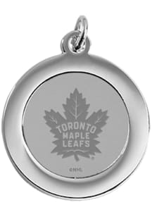 CSI Toronto Maple Leafs Silver Pendant Womens Necklace
