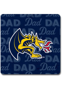 Blue Drexel Dragons Team Logo Coaster