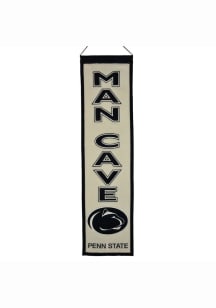 Grey Penn State Nittany Lions 8x32 Man Cave Banner