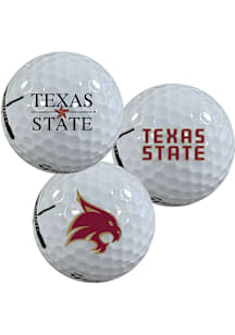 Texas State Bobcats team logo Golf Balls