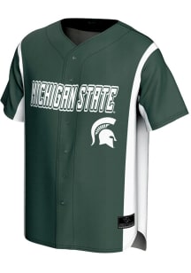 Mens Michigan State Spartans Green ProSphere Rival Design Jersey