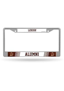 Lehigh University Alumni Chrome License Plate Frame - Silver