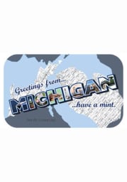 Michigan Greetings From Candy