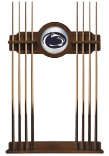 Brown Penn State Nittany Lions Solid Wood Cue Rack Pool Table