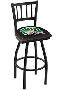 Ohio Bobcats Swivel Counter Pub Stool - Black