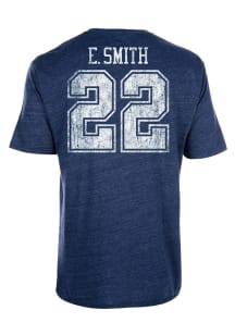 Emmitt Smith Dallas Cowboys Navy Blue Landon Short Sleeve Fashion Player T Shirt