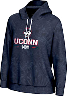 ProSphere UConn Huskies Womens Navy Blue Mom Hooded Sweatshirt