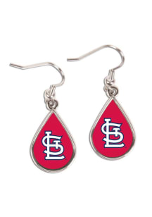 St Louis Cardinals Teardrop Womens Earrings