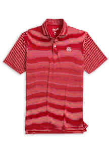 Johnnie O Indiana Hoosiers Mens Crimson 2025 College Football National Champions Beau Short Sleeve..