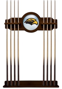 Southern Mississippi Golden Eagles Solid Wood Cue Rack Pool Table