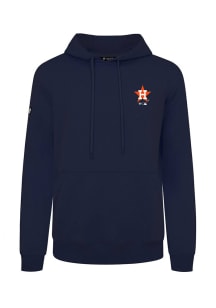 Levelwear Houston Astros Mens Navy Blue Podium Core Long Sleeve Hoodie
