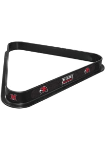 Miami RedHawks Triangle Billiard Ball Rack